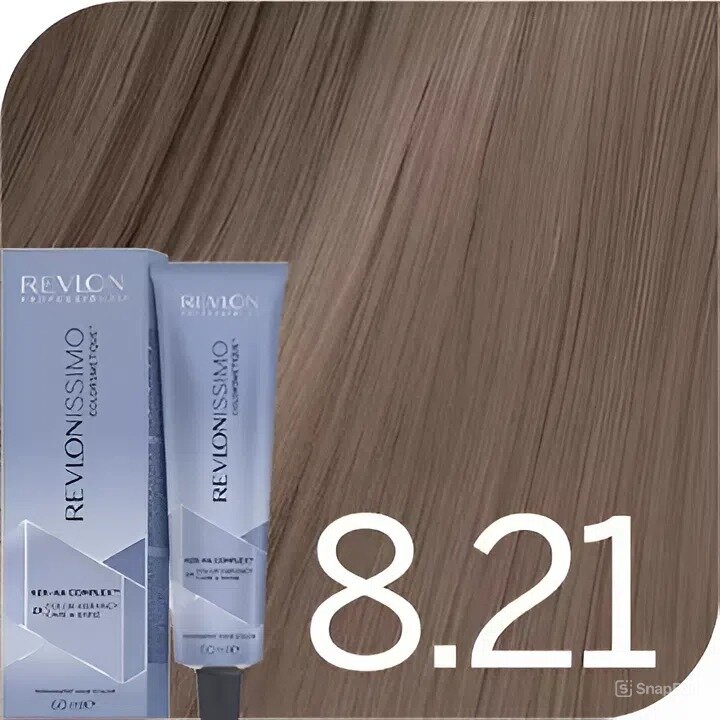 Revlon Краска Revlonissimo № 8,21 Светлый блондин переливающийся пепельный, 60 мл — фото 1