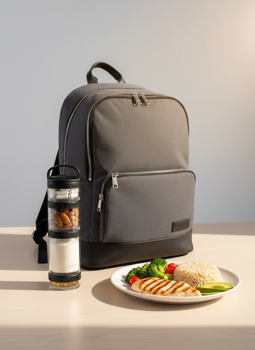 Контейнер для протеина и пищевых добавок, 4 контейнера VOTTLER — фото 1