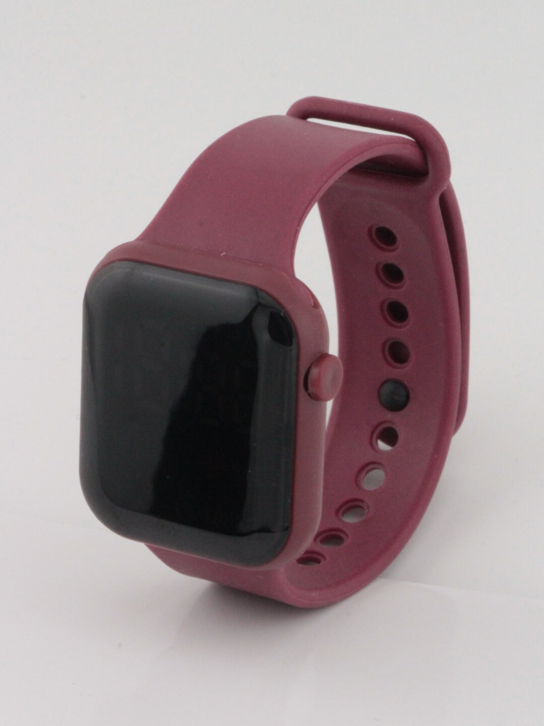 Наручные часы, бордовый — фото 1