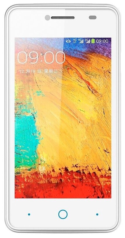 Смартфон ZTE Blade AF3, SIM+micro SIM, бежевый