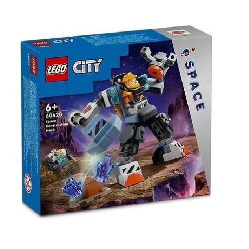 lego city представляет космические неприятности LEGO City 60428 Космический робот-строитель, 140 дет.