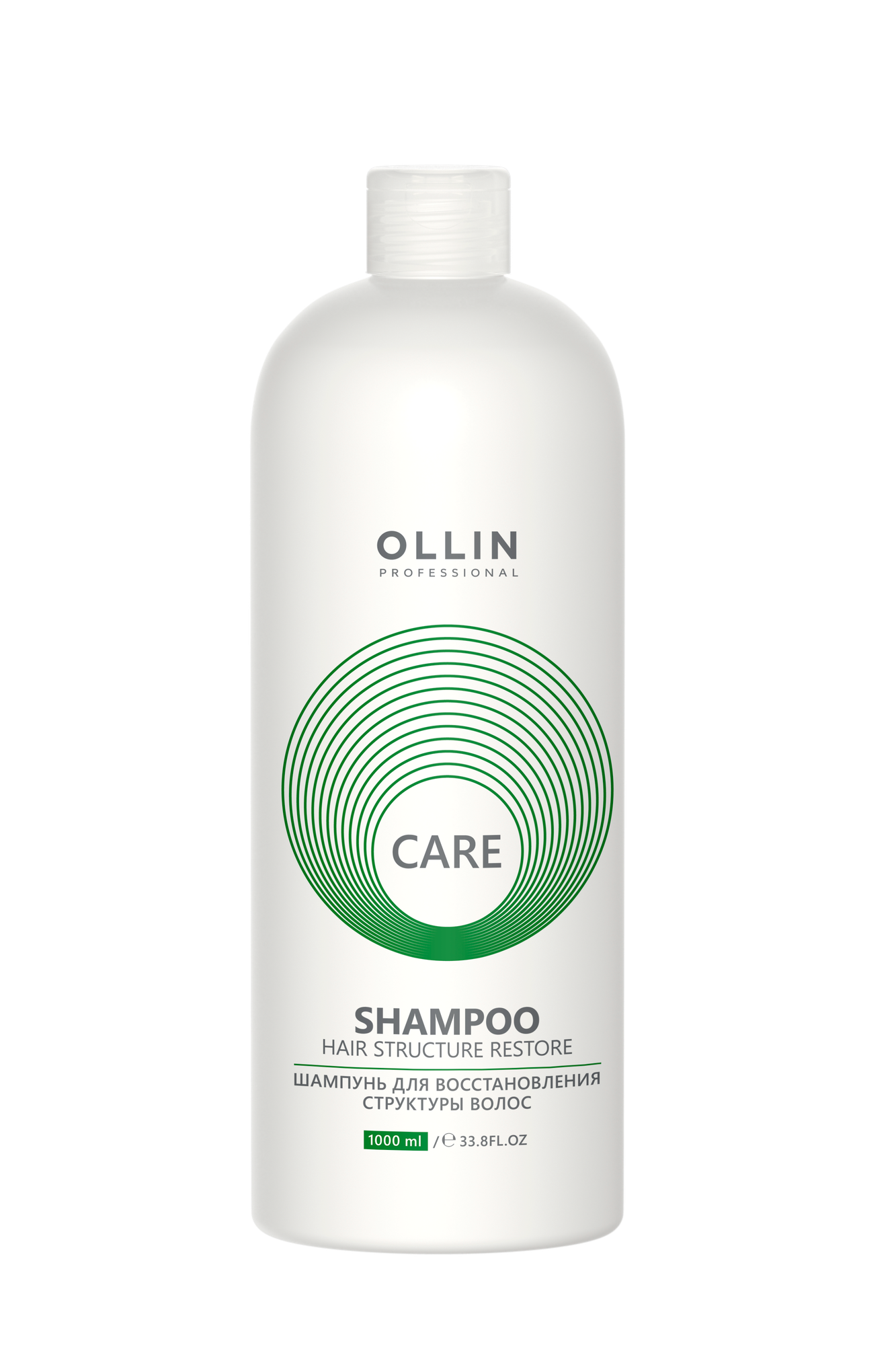 OLLIN Professional шампунь Care Restore для восстановления структуры волос, 1000 мл