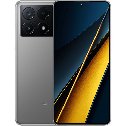 Смартфон Xiaomi POCO X6 Pro 12/512 ГБ Global, Dual nano SIM, серый