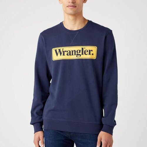 Лонгслив Wrangler, размер XL, синий