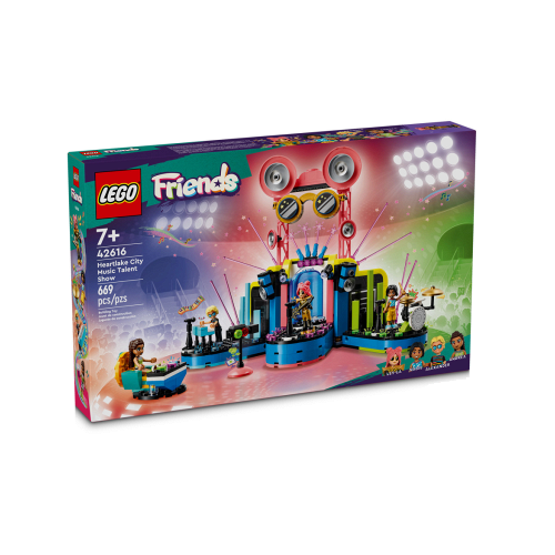 Конструктор LEGO Friends 42616 Музыкальное шоу талантов в Хартлейк-Сити, 669 дет. конструктор lego friends 42616 музыкальное шоу талантов в хартлейк сити 669 дет