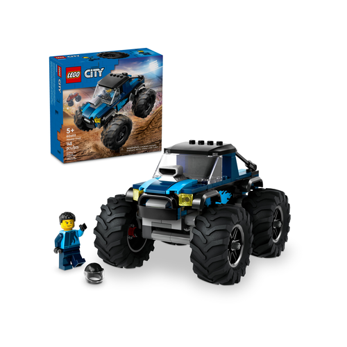 LEGO City 60402 Синий монстр-трак, 148 дет. lego lego city конструктор ограбление полицейского монстр трака