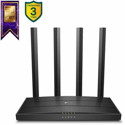 маршрутизатор tp link archer c6 черный Маршрутизатор TP-Link Archer C6