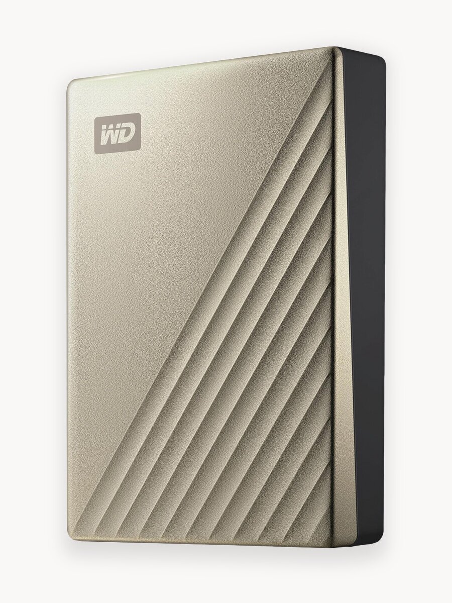 Внешний жесткий диск Western Digital WD My Passport Ultra 6 ТБ USB 3.2 Gold