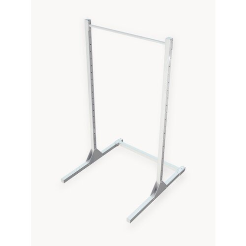 Турник напольный белый, 220 см