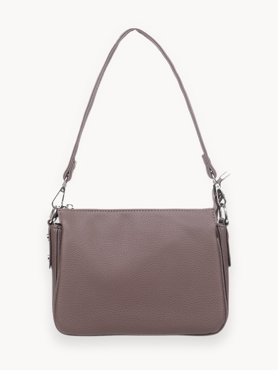 Сумка кросс-боди TERVOLINA, фактура гладкая, бежевый