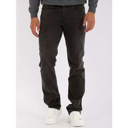 Джинсы зауженные Dairos, размер 33/34, серый джинсы зауженные guess размер 34 33 серый