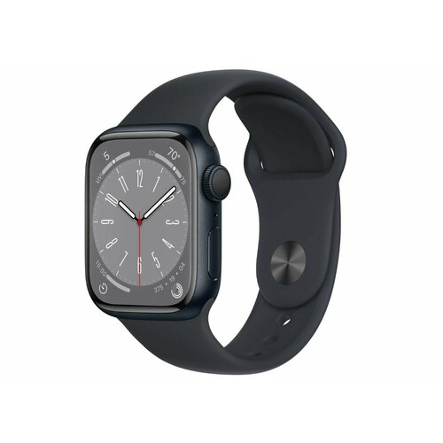 Часы Apple Watch Series 8 41mm Midnight Aluminium Case GPS, with Sport Band Regular