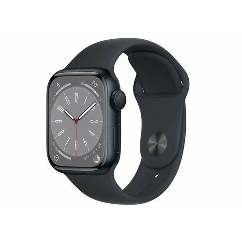 Часы Apple Watch Series 8 41mm Midnight Aluminium Case GPS with Sport Band Regular 3845000₽