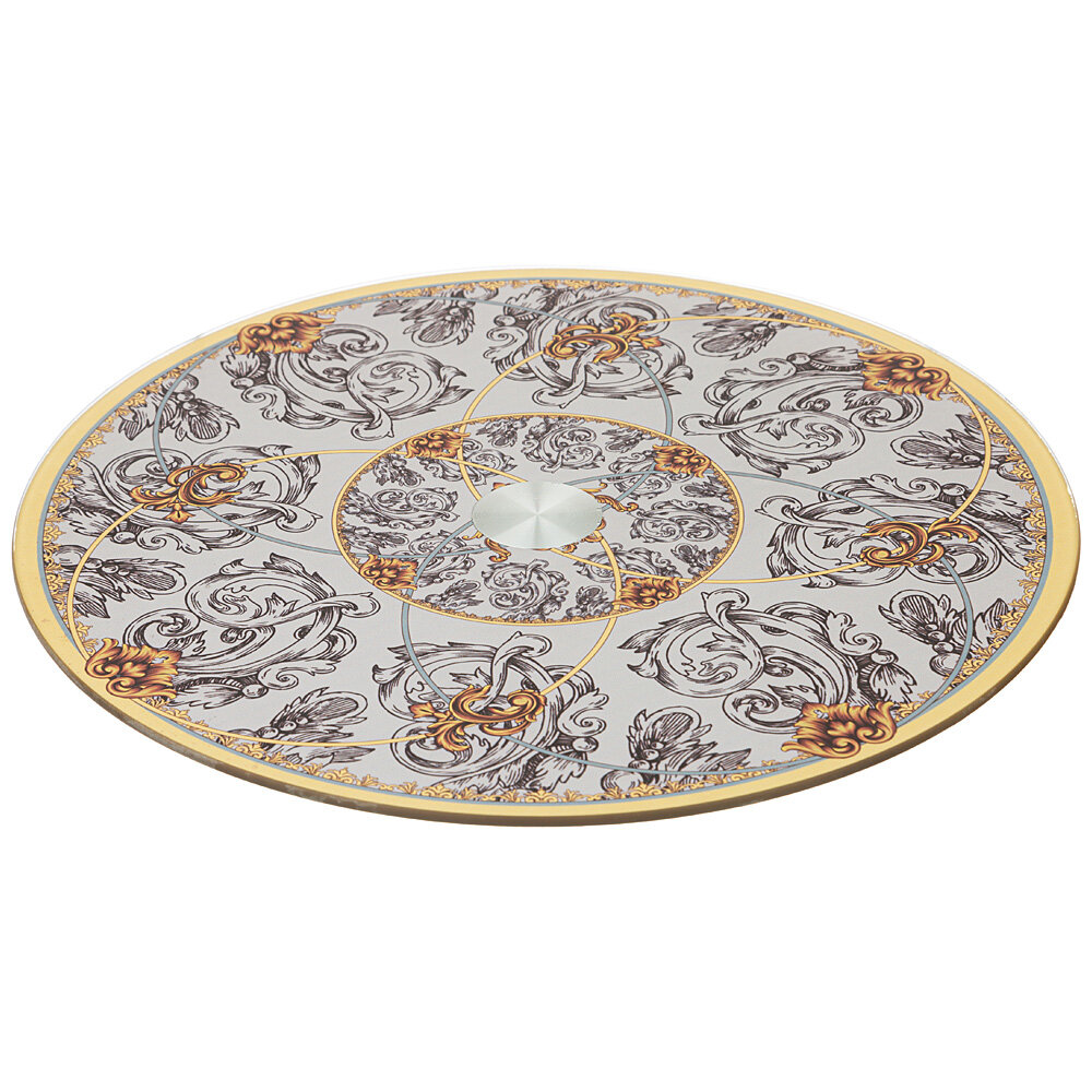 фото Тортовница вращающаяся коллекция monogram диаметр 30 см KSG-198-330