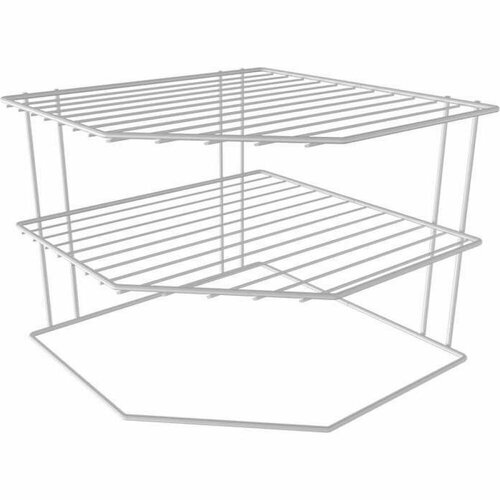 Юнитрейд-Орел Угловая подставка для тарелок кухонная белая 01.03.003.01.00.9016.01