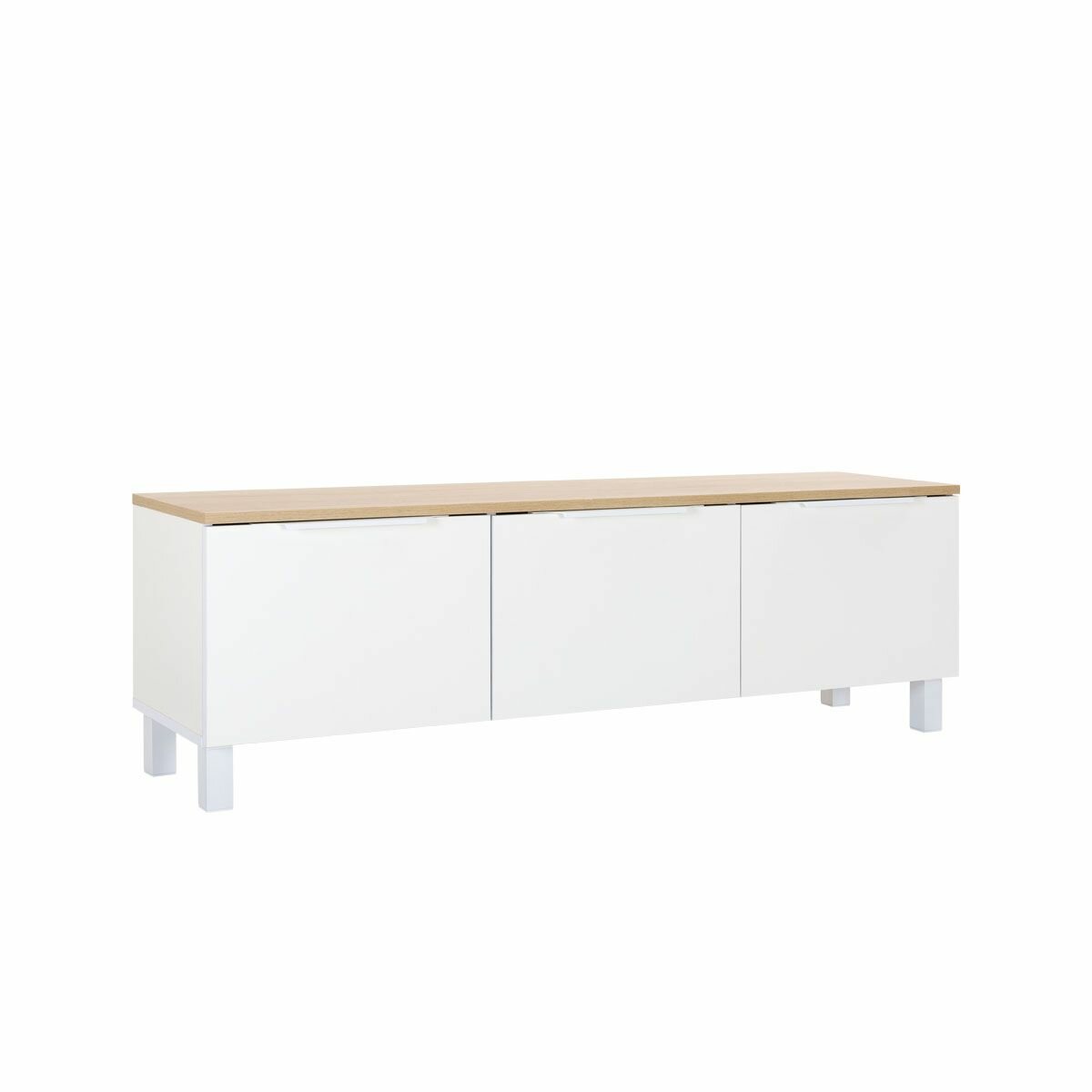 фото Тумба под ТВ Mobi 13.267.01 Белый шагрень/дуб сонома