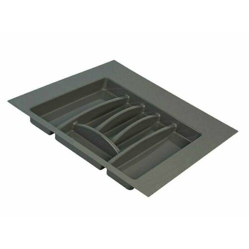 Лоток для столовых приборов Firmax, база 500-550мм, антрацит