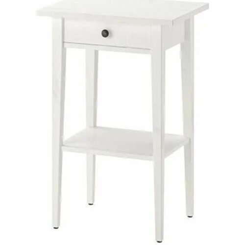 Тумба прикроватная Экологика Мебель Хемнес белый лак икея для дома для дачи в спальню массив