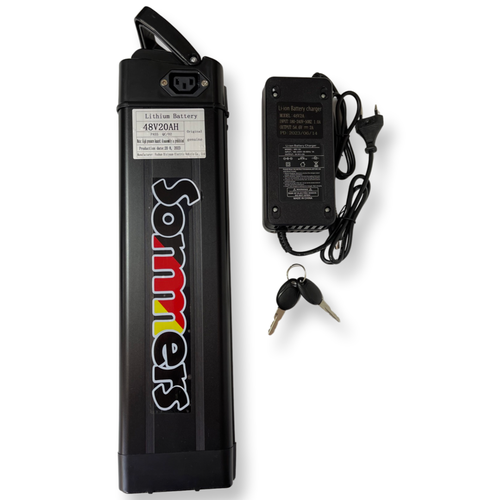 Аккумулятор для электровелосипеда SOMMERS BLACK TIGER D20 48V 20Ah 3250000₽