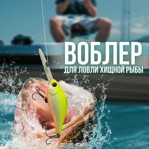 фото Воблер для ловли хищный b-switcher silent тихий заглубление 3.0-4.0м 2001 columbia fishing company