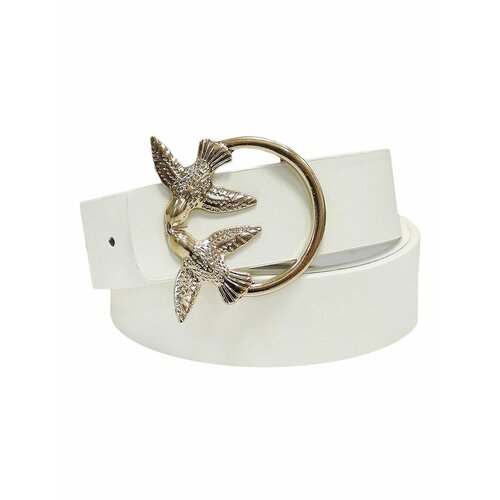 фото Ремень , размер 110, белый fosneborn