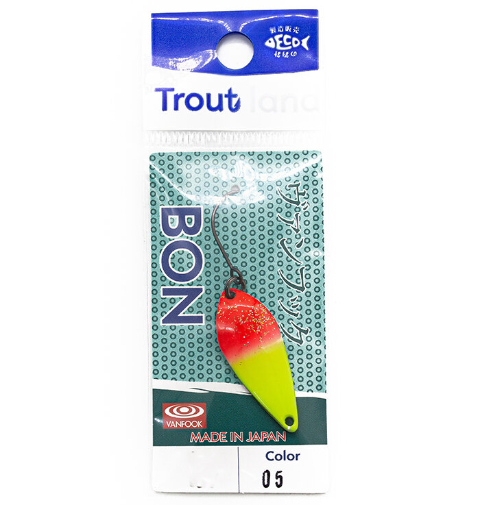 Блесна колеблющаяся Troutland BON, вес 3.2гр, color # 23 BON32#23