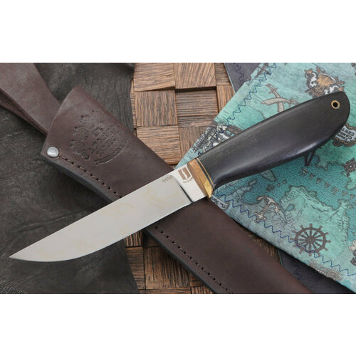 Товарищество Завьялова нож Ладья-1 Н-85, сталь Bohler N690, рукоять граб