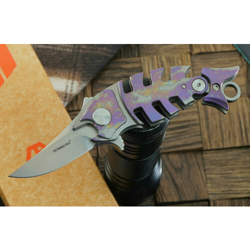 фото Складной нож-брелок petrified fish helmet pf-900 mu