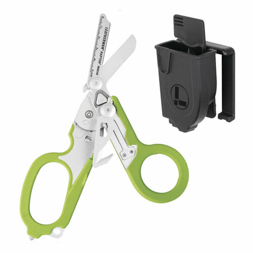 фото Leatherman (832331) мультитул ножницы raptor green utility holister