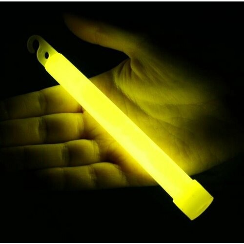 фото Химический источник света 15 см, 1 шт. (желтый) будь готов