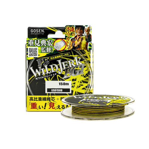 шнур gosen roots pe x4 multi color 200м 1 2 gmr452012 Шнур Gosen PE Wild Jerk Egi 150м #0.6(11lb) GS01506