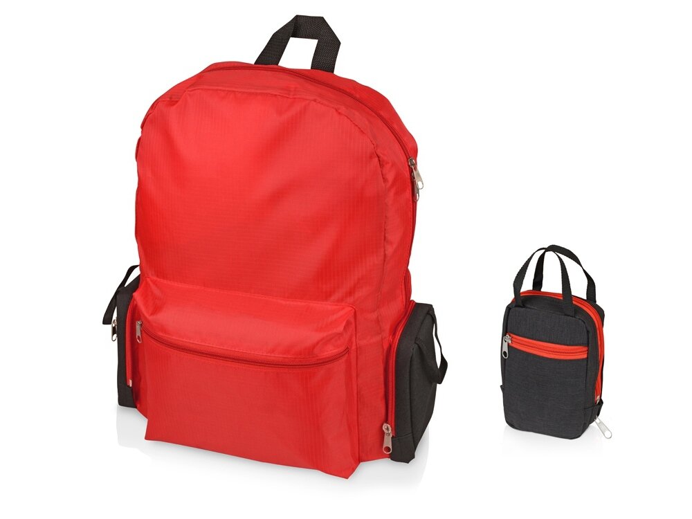 Рюкзак "Fold-it" складной, цвет красный
