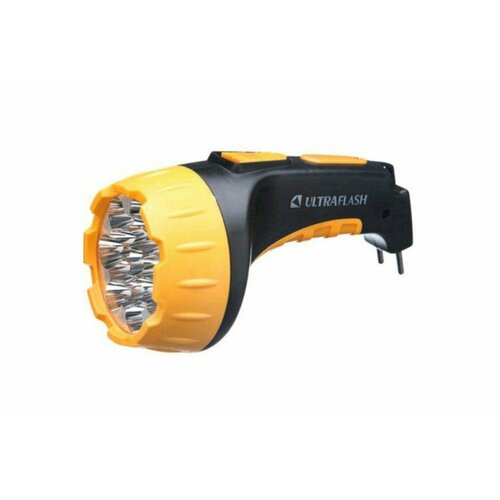 Аккумуляторный фонарь Ultraflash LED3815/черный, желтый (9217) фонарь ultraflash led5359 черный красный