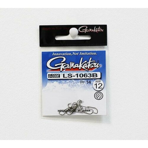 фото Крючки с лопаткой gamakatsu ls-1063b ring eye serie size 16
