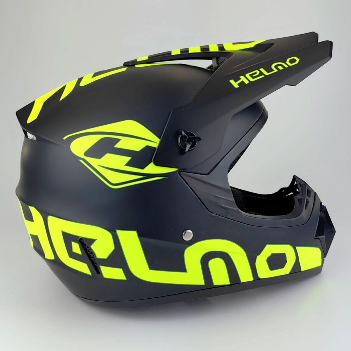 Шлем мотоциклетный ПИТБАЗА RZR-001RZR-001-Black/Green