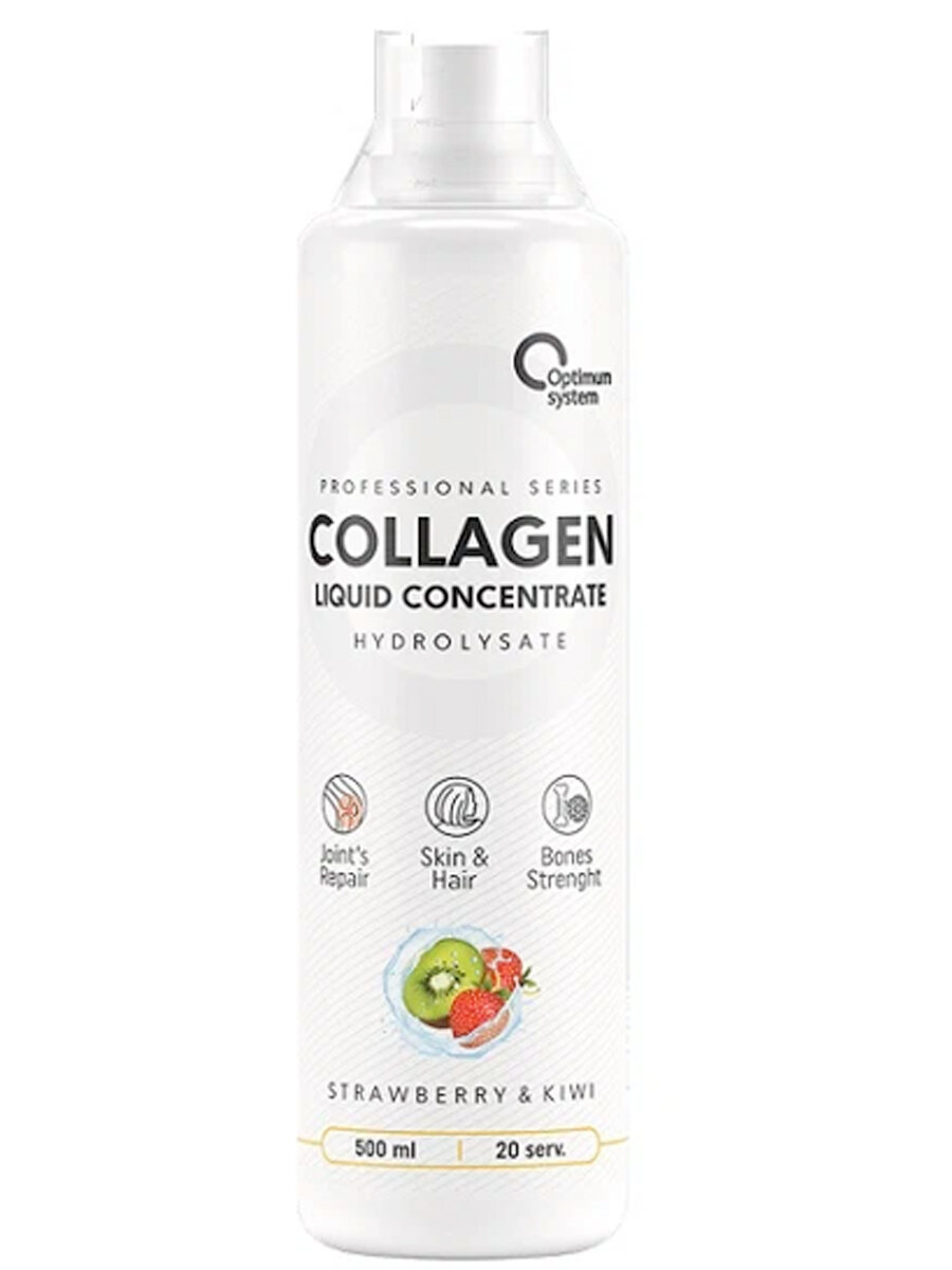 Optimum System Collagen Concentrate Liquid (Ягодный микс) (1000 мл) Ягодный микс