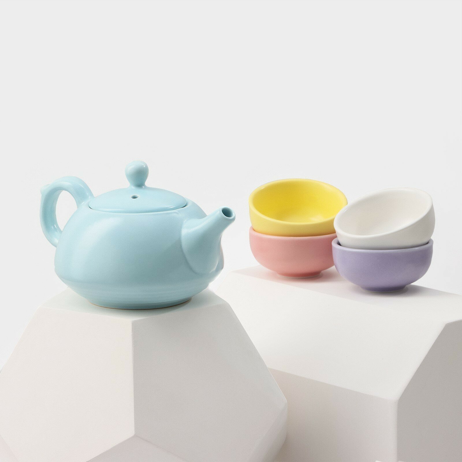 Чайный сервиз SKYPHOS набор для чайной церемонии 5 предметов на 4 персоны