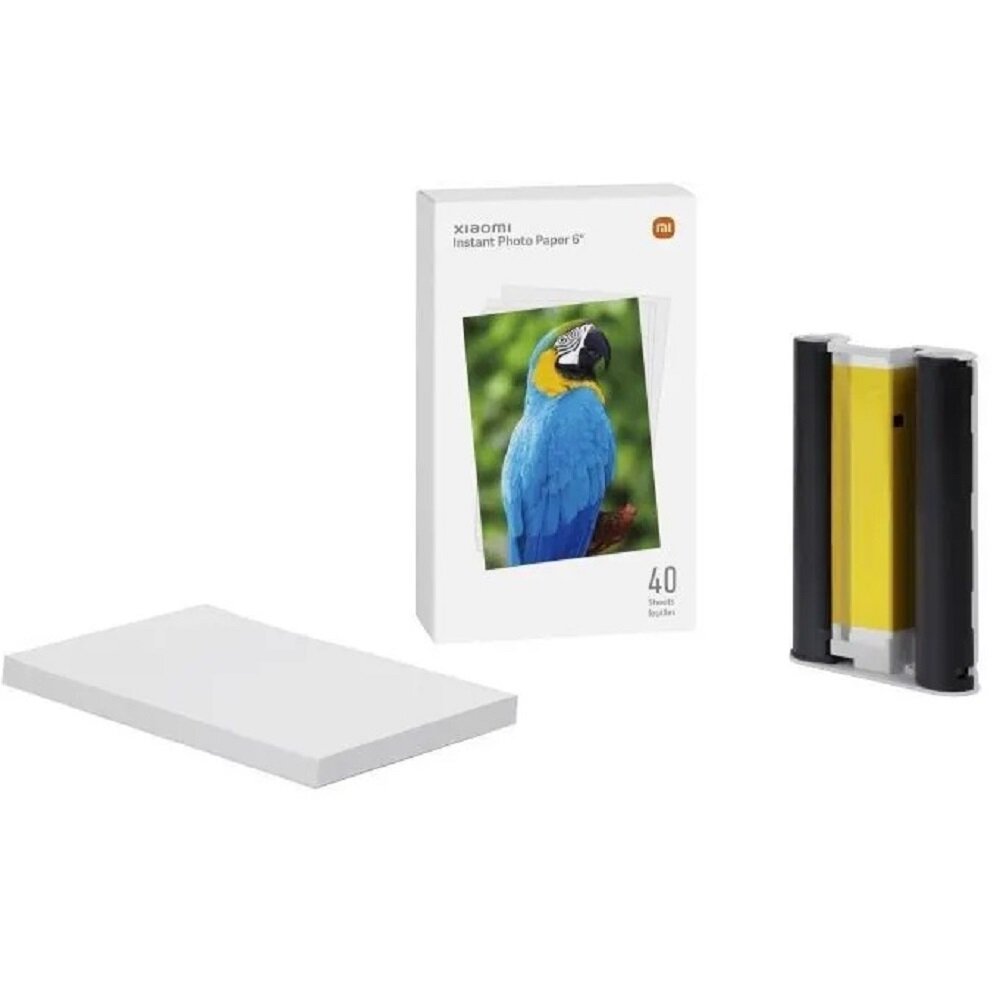 Бумага для фотопринтера Xiaomi Instant Photo Printer 1S Set Paper 6