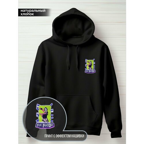 фото Худи hypnotica, размер xs, черный