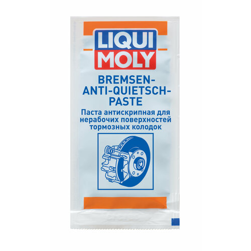 Смазка синтетическая для тормозной системы Bremsen-Anti-Quietsch-Paste 10мл Liqui Moly 7585 242₽