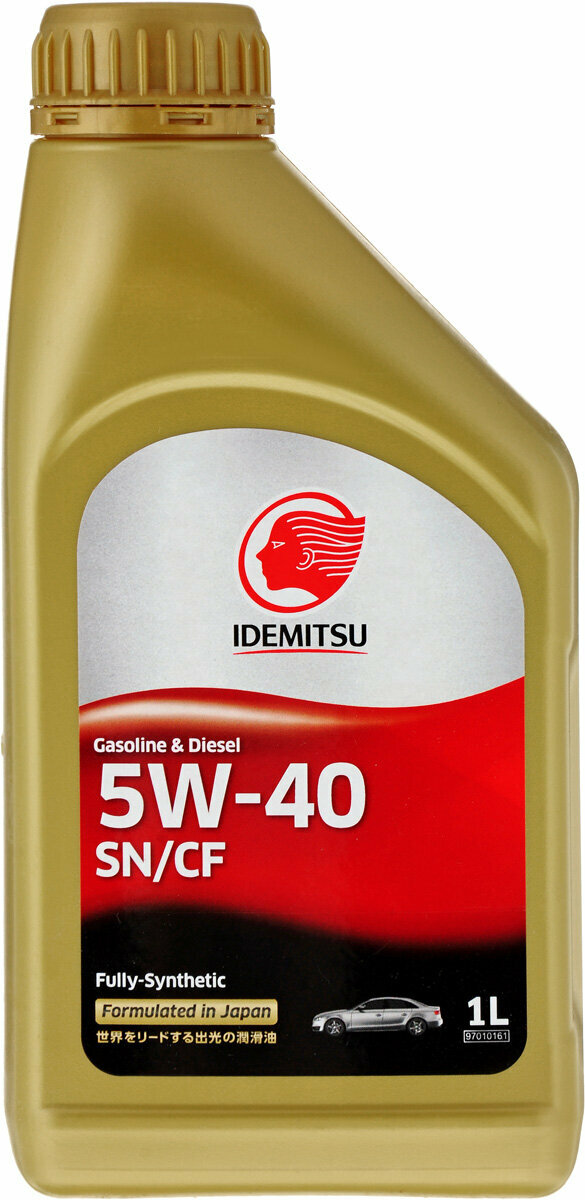 Масло моторное IDEMITSU, синтетическое, SAE 5W-40, API SN/CF, 1 л