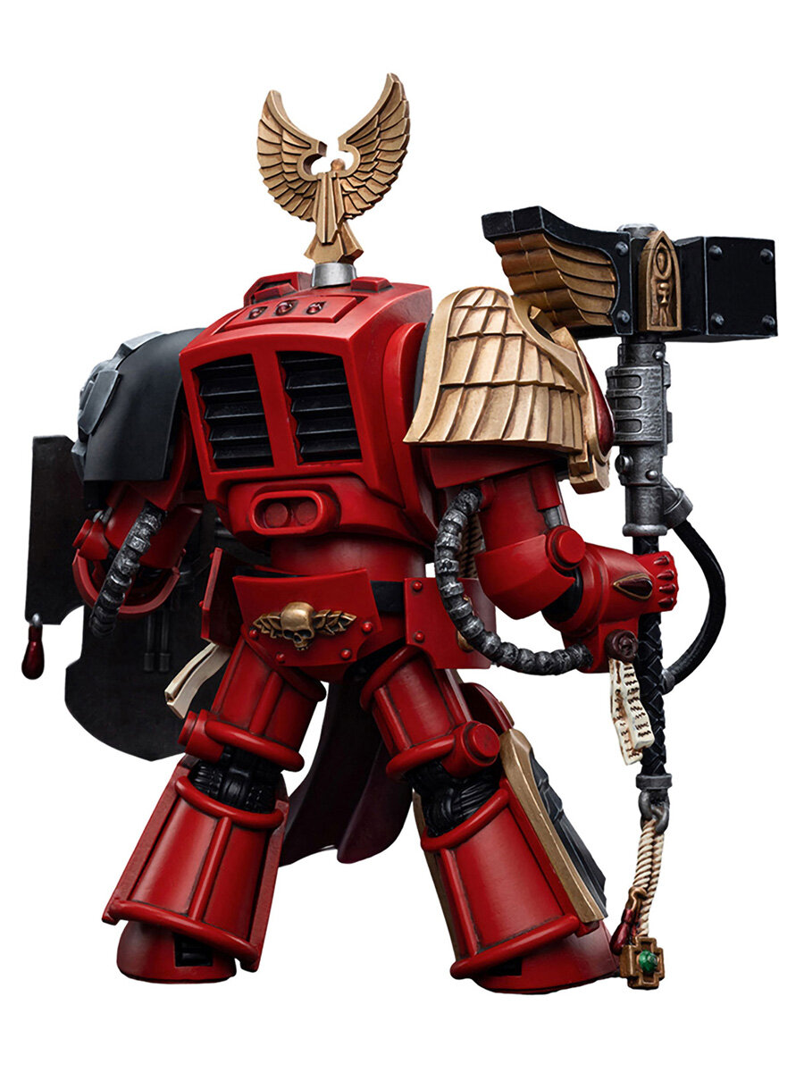 Фигурка JoyToy. Warhammer 40,000: Blood Angels Assault Terminators Brother Davinos - фото №2