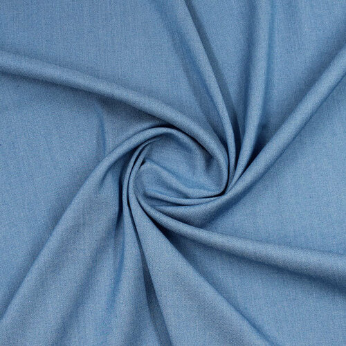 Ткань денимовая голубая 100х140 см