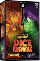 Настольная игра Dice Throne (Трон кубов). Первый сезон. Pyromancer vs Shadow Thief на английском языке