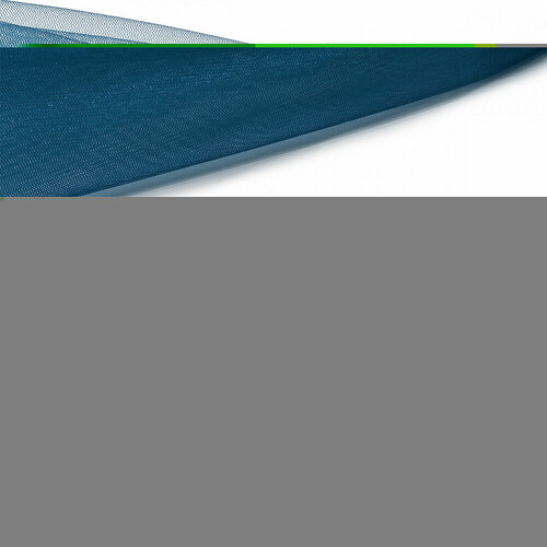 Фатин Кристалл средней жесткости блестящий арт. K. TRM шир.300см, 100% полиэстер цв. 29 К уп.5м - ярк. бирюзовый