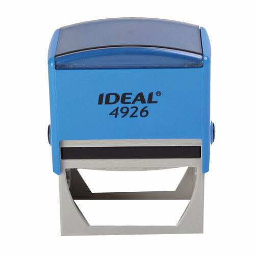 Оснастка для штампов IDEAL 38*75 мм, цвет оттиска синий, цвет корпуса синий TRODAT
