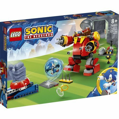 Конструктор Lego Sonic the Hedgehog 76993 Соник против робота-смертельного яйца доктора Эггмана