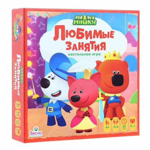 настольная игра весна ми ми мишки собирашки 520235 Настольная игра весна SW20200725 Ми-ми-мишки. Любимые занятия