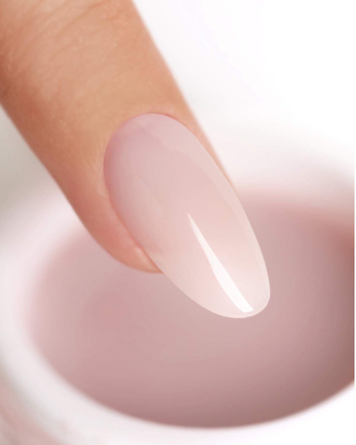 E.MI Гель для моделирования ногтей, розово-бежевый / Soft Ash Pink Gel 15 гр - фото №3