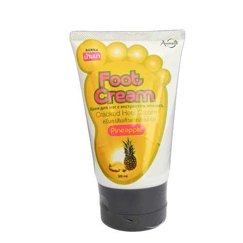 Крем для ног Banna с экстрактом ананаса и витамином Е 120 мл.